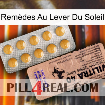Remèdes Au Lever Du Soleil 41